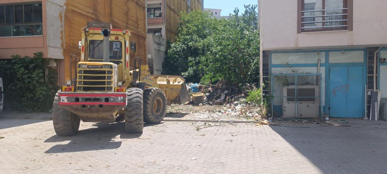 Ekiplerin çalışma anından görüntü