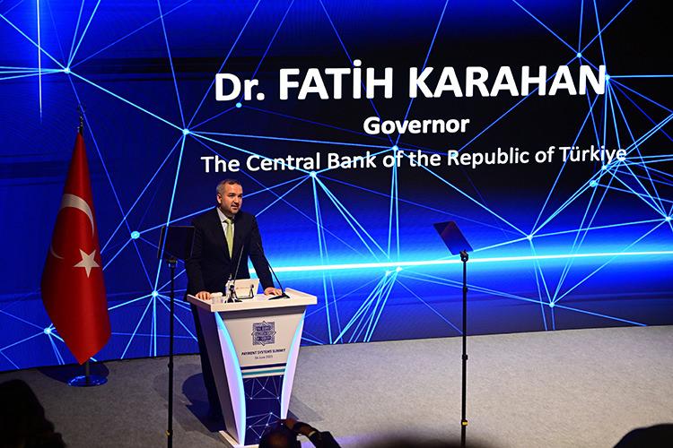 TCMB Başkanı Fatih Karahan "Ödeme Sistemleri Zirvesi"nde konuştu
