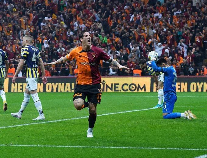 Zaniolo'nun Fenerbahçe'ye attığı gol sonrası sevinci