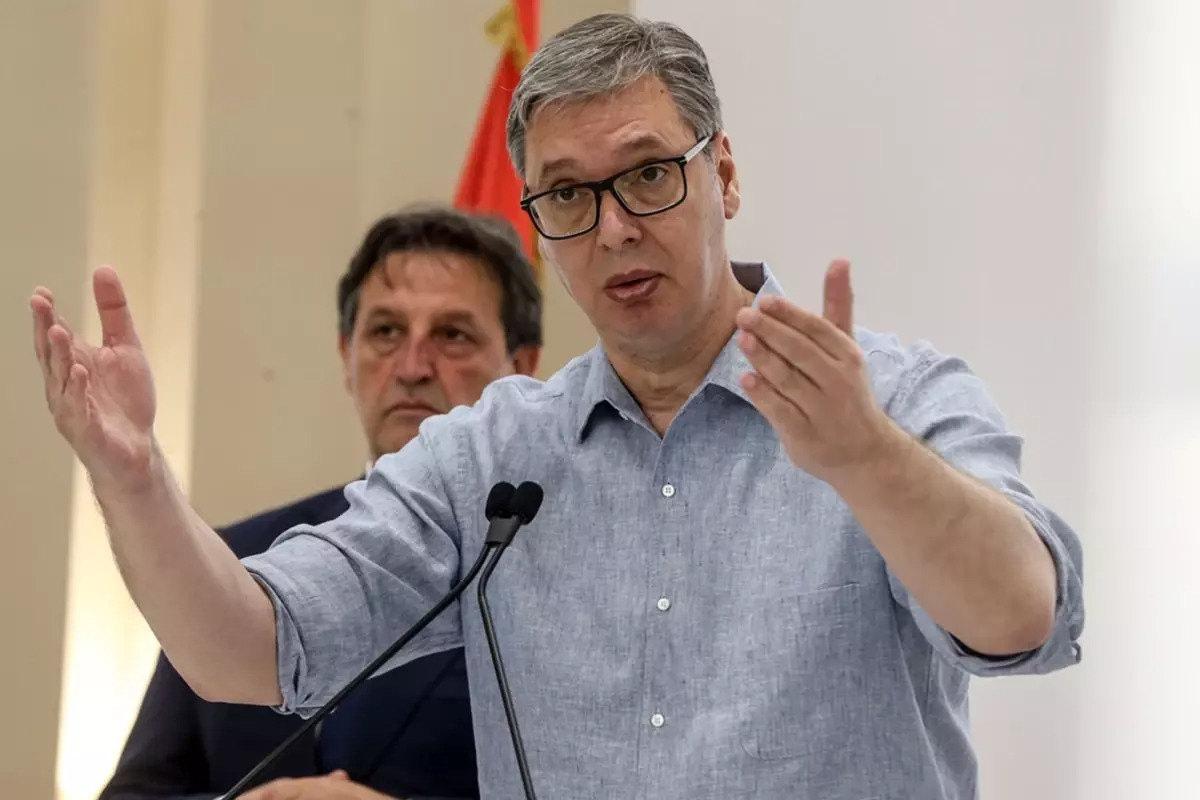 Sırbistan Cumhurbaşkanı Aleksandar Vucic