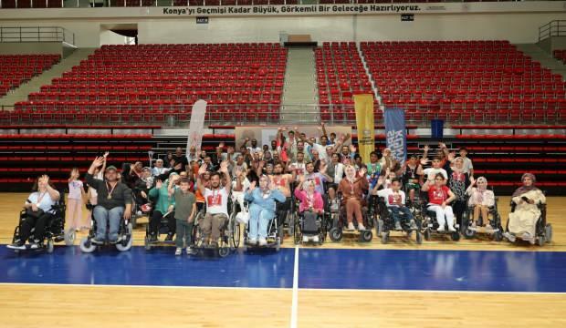 Konya Büyükşehirden bir ilk: Engelli bireyler için 'Para Lazer Yarışması' düzenlendi