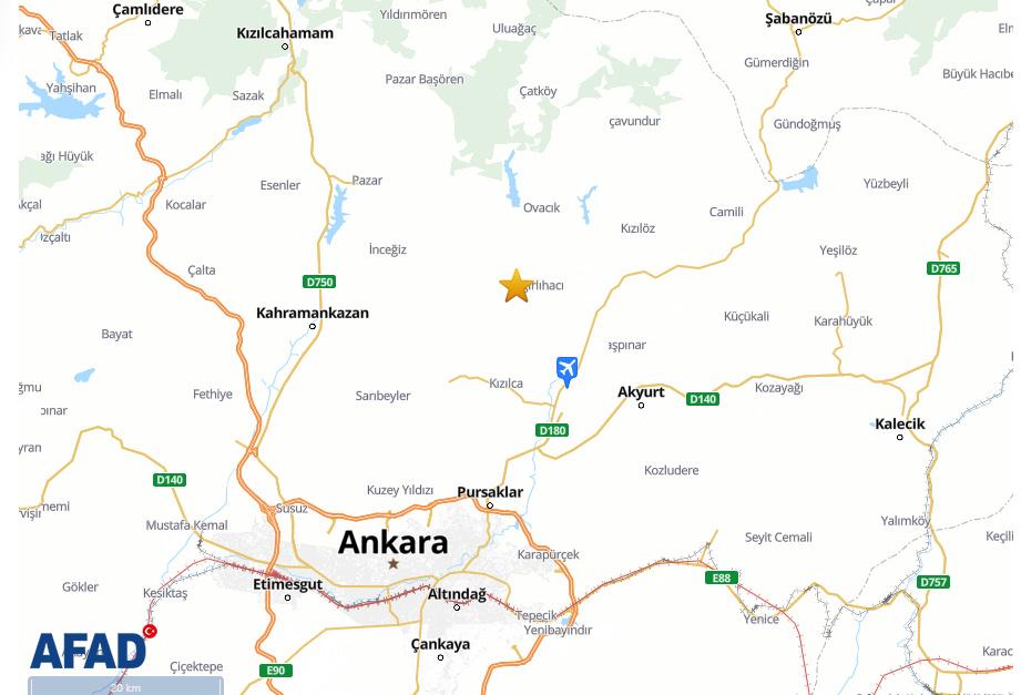 ANKARA, DEPREM
