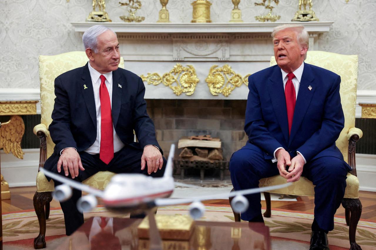 ABD Başkanı Trump ve İsrail Başbakanı Netanyahu