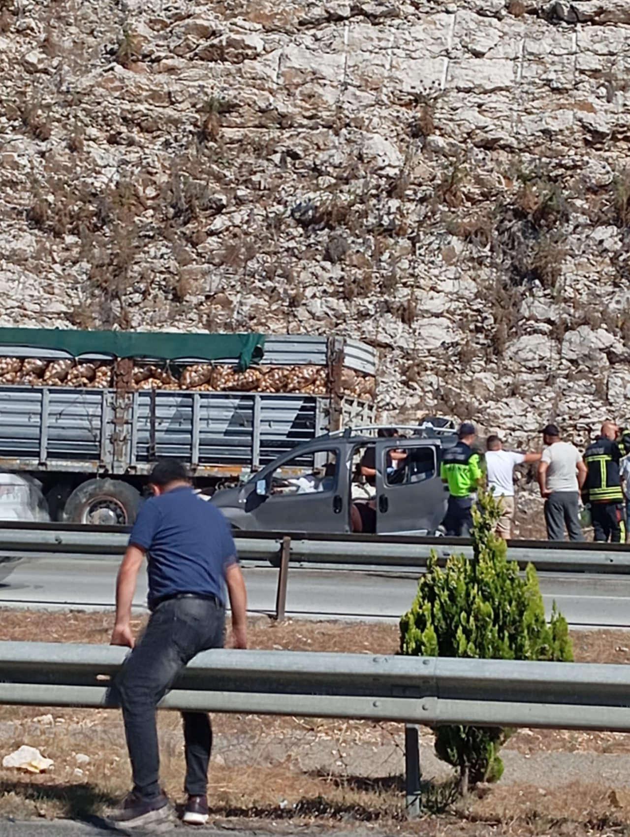 Olay yerinden görüntüler