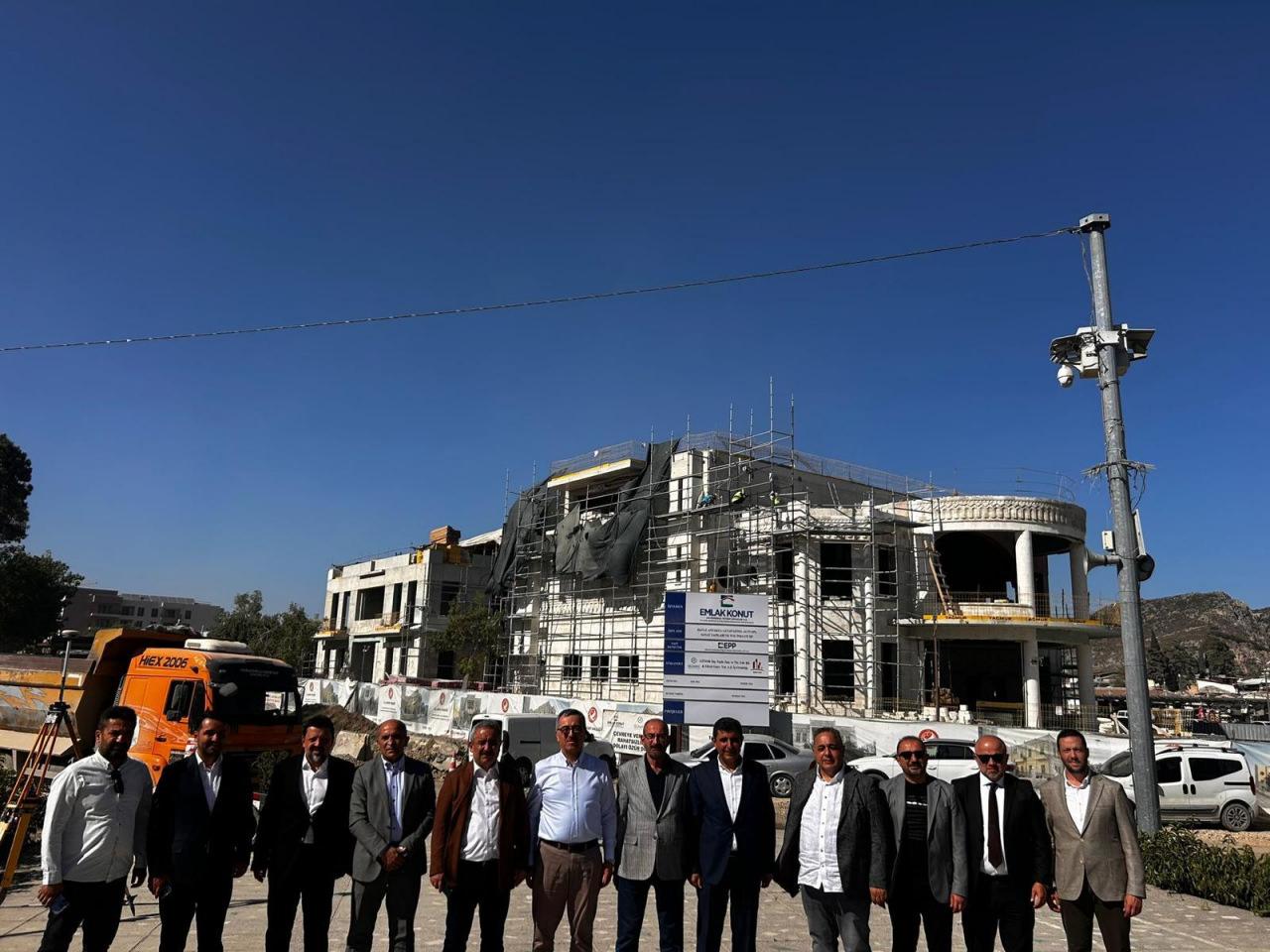 Gazeteciler, Antakya'daki restorasyon çalışmalarını inceledi.