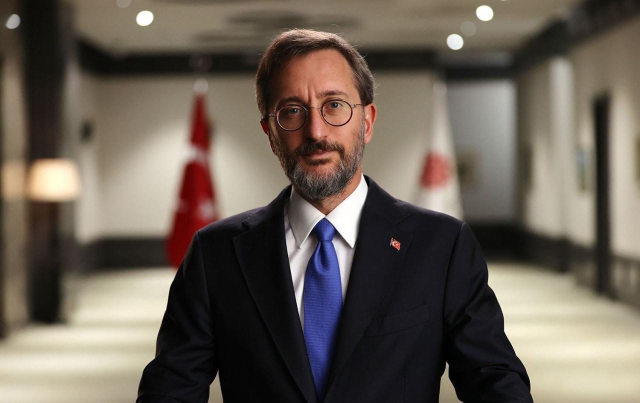 İletişim Başkanı Fahrettin Altun