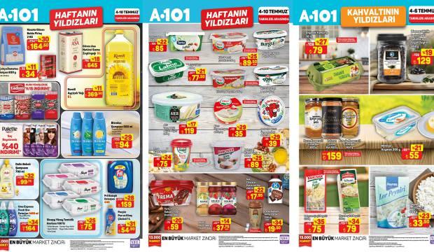 A101 4-10 Temmuz aktüel ürünler kataloğunda üst üste indirim! Fiyatlar düşürüldü