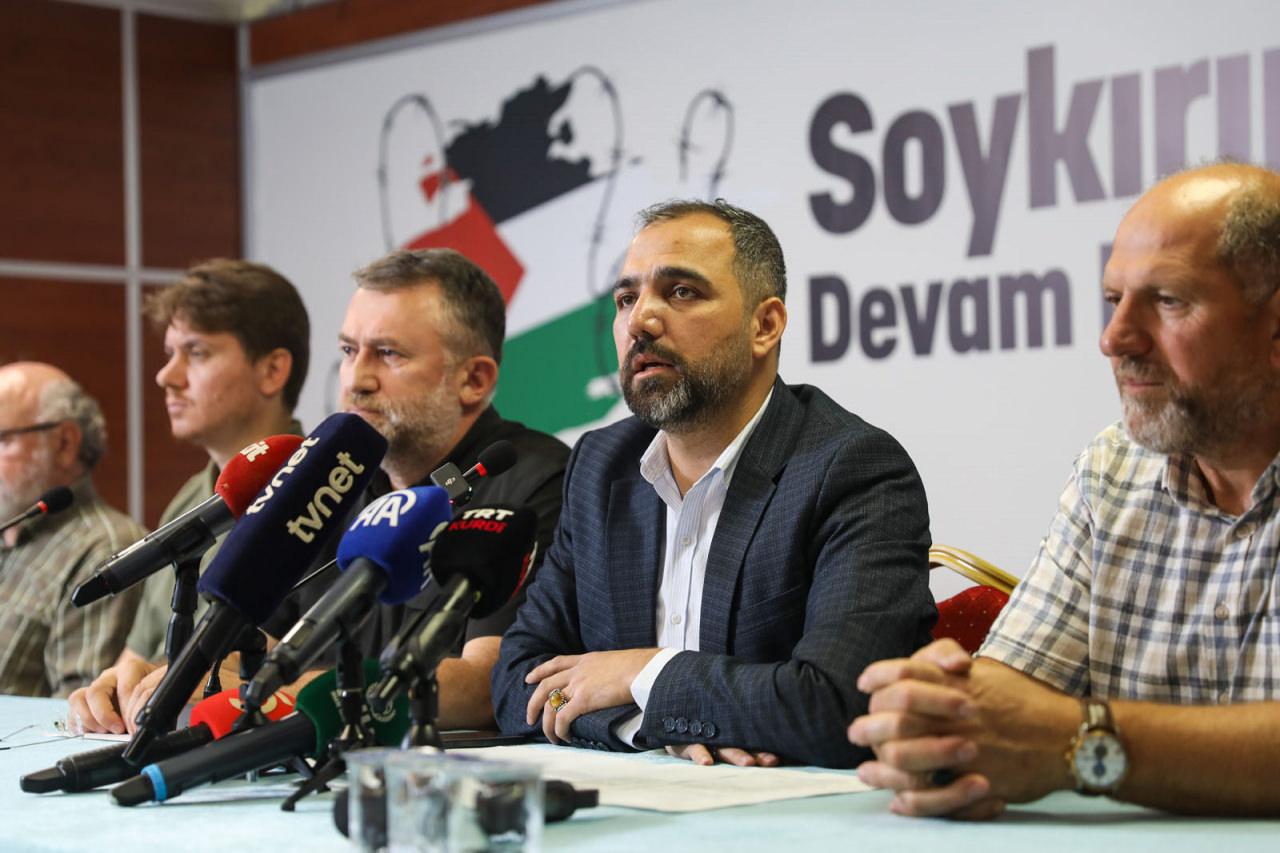 İHH'nın düzenlediği toplantıdan görüntüler