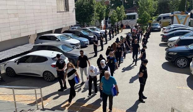 Eskişehir'de fuhuş operasyonuna 19 gözaltı