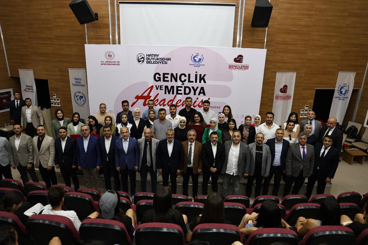 Gençlik ve Medya Akademisi Sertifika Töreni düzenlendi.