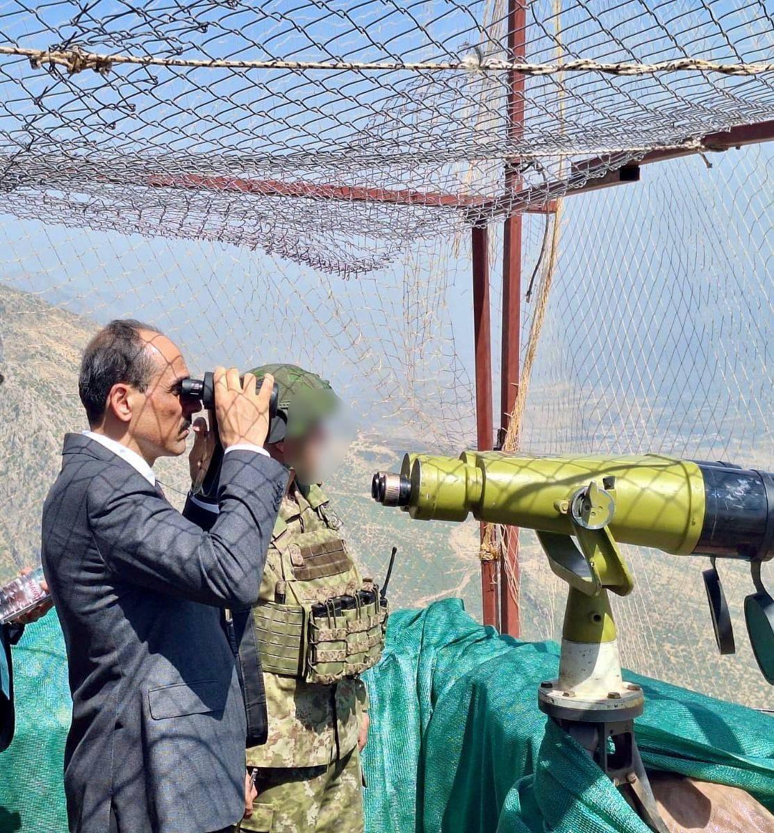 Milli İstihbarat Teşkilatı Başkanı İbrahim Kalın Hakkari'de