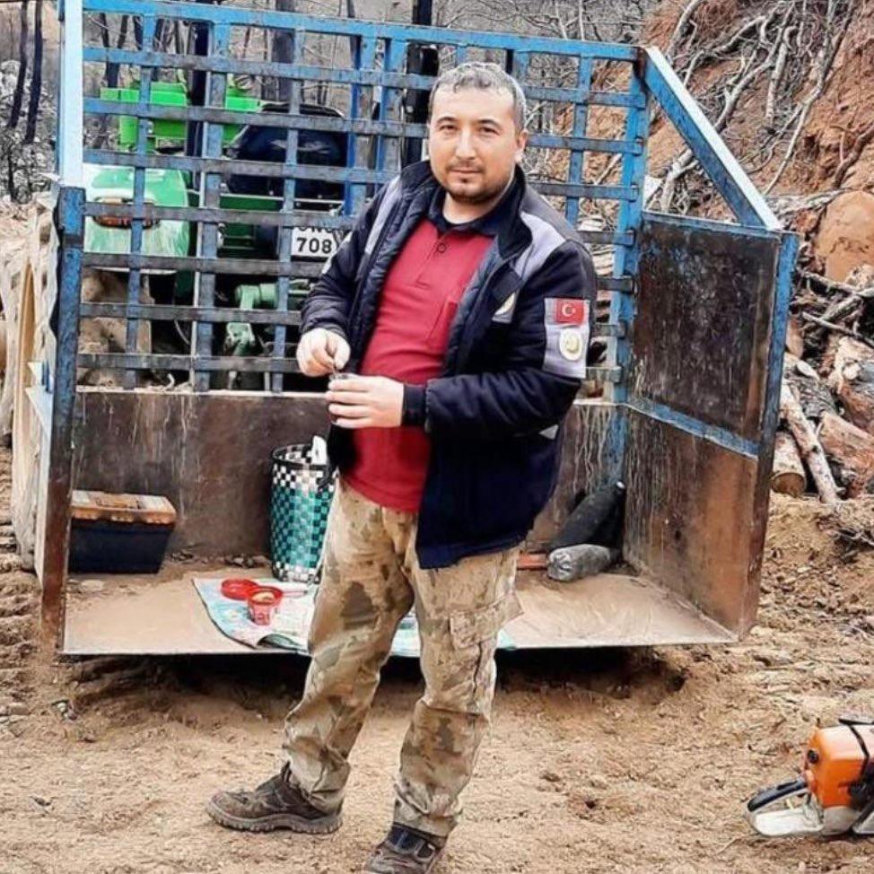 İbrahim Demir'in yangınla mücadele etmek için Konya'dan İzmir'e geldiği öğrenildi. 