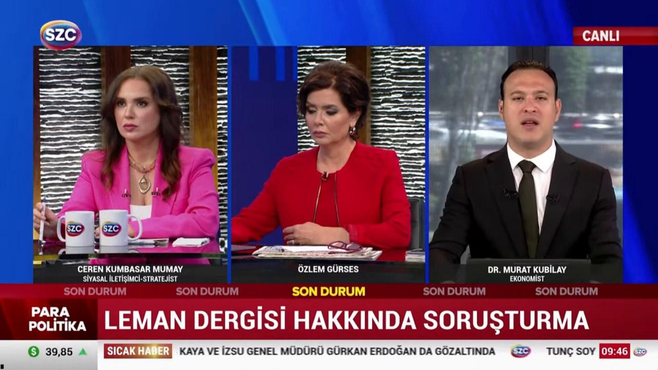 Sözcü TV'de yayınlanan 
