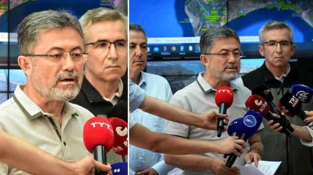 Tarım ve Orman Bakanı İbrahim Yumaklı açıklama yaptı.