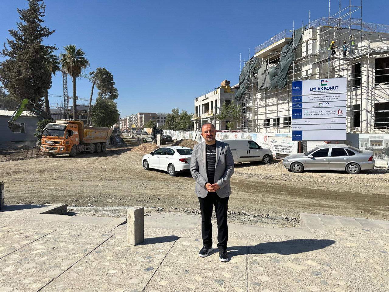 Haber7 Genel Yayın Yönetmeni Osman Ateşli, Antakya'da devam eden restorasyon çalışmalarını inceledi.