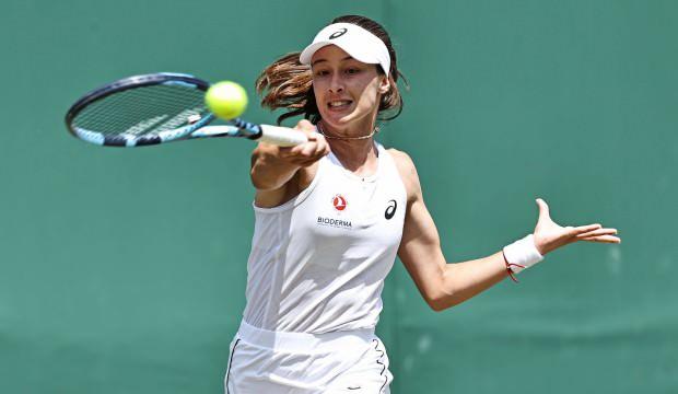 Seninle gurur duyuyoruz! Tarih yazmıştı: Zeynep Sönmez, Wimbledon'a veda etti