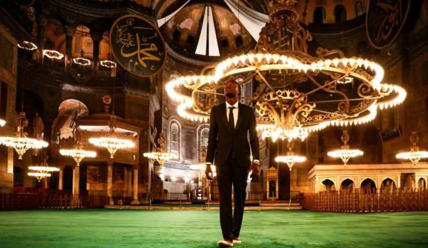 Süper Lig'in yeni yıldızı İstanbul'a indi! Soluğu Ayasofya'da aldı