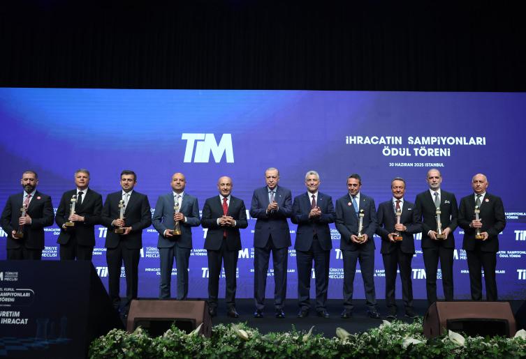İhracat şampiyonları ödül töreni