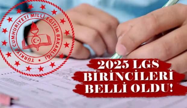 2025 LGS birincileri belli oldu: Bir yılda 2 kat arttı!