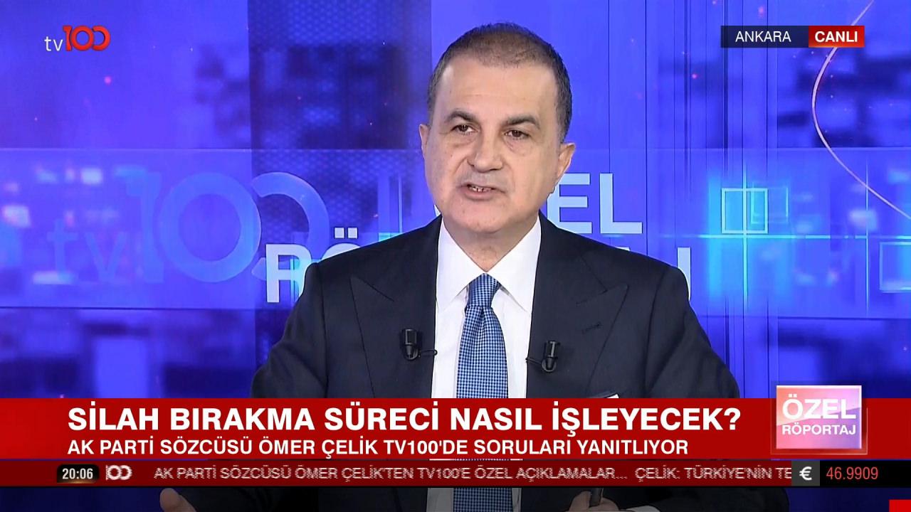 AK Parti Sözcüsü Ömer Çelik