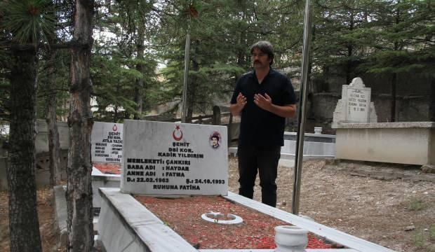 8 yılda 81 ili dolaştı, 8 bin şehit kabrini ziyaret etti!