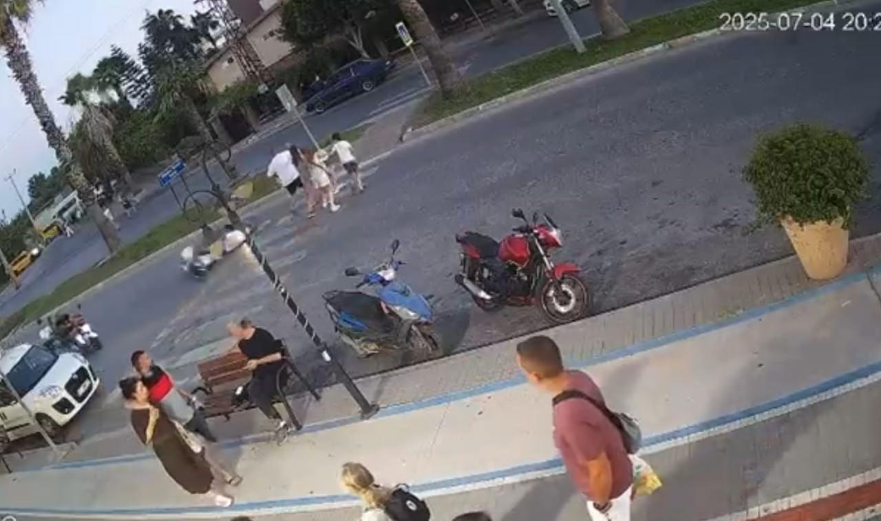 Kaza anından görüntü