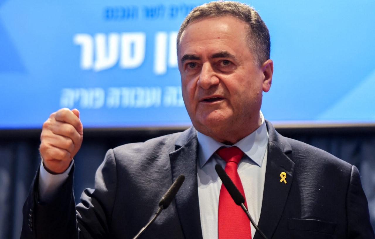 İsrail Savunma Bakanı Yisrael Katz