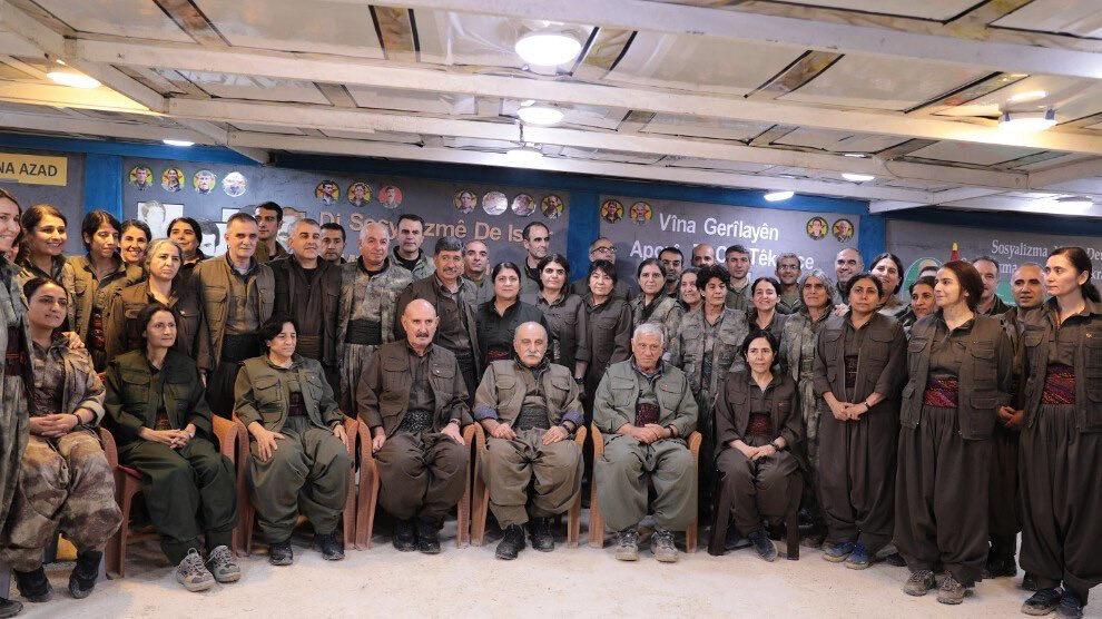 PKK'nın fesih kongresinde yer alan terör örgütü elebaşıları