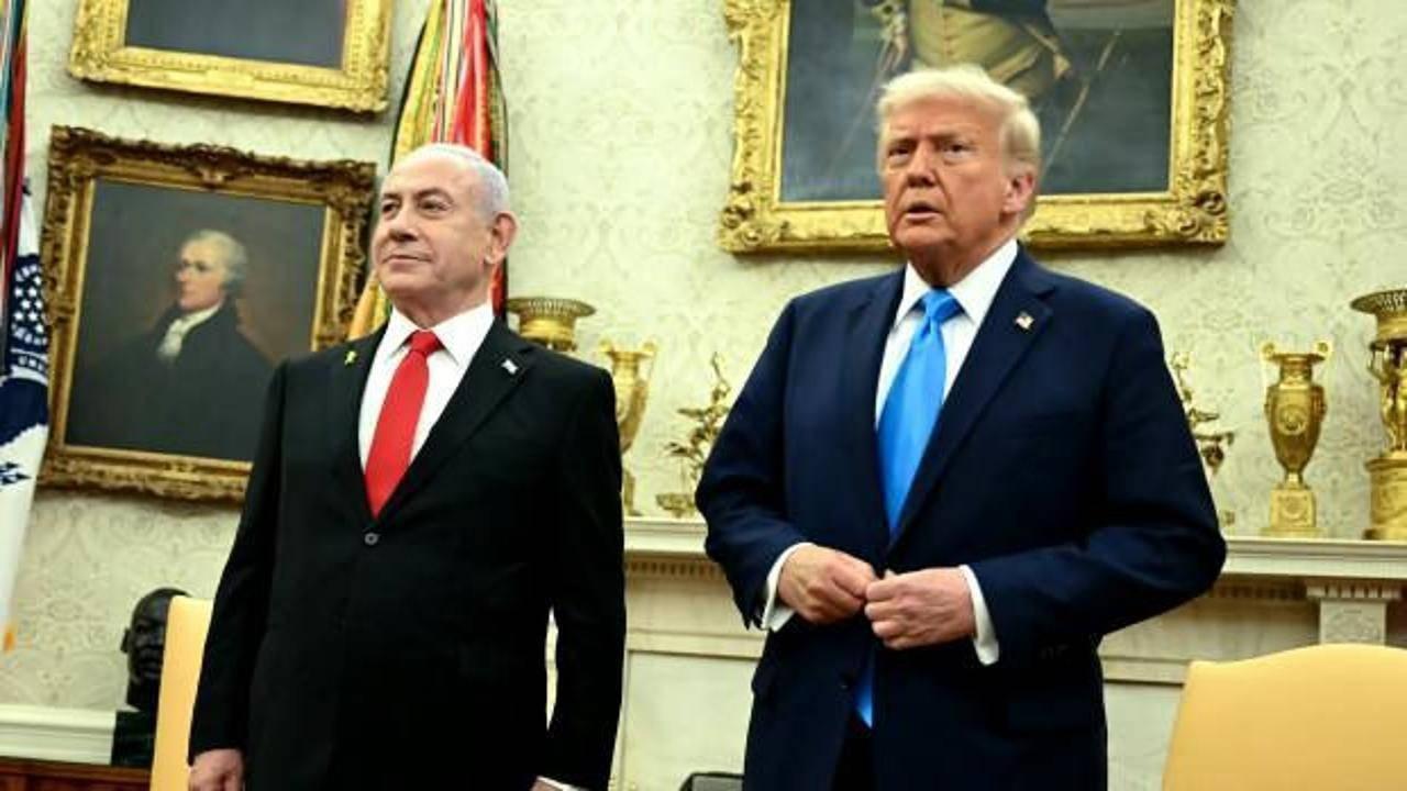İsrail Başbakanı Binyamin Netanyahu, ABD Başkanı Donald J. Trump