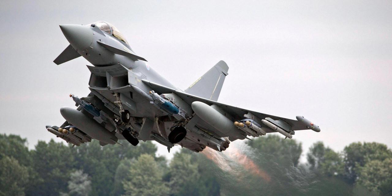  Eurofighter Typhoon savaş uçağı