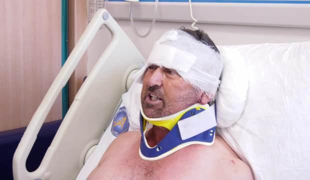 Aslan saldırısına uğrayan adamın son durumu belli oldu: Tam bir Kara Murat