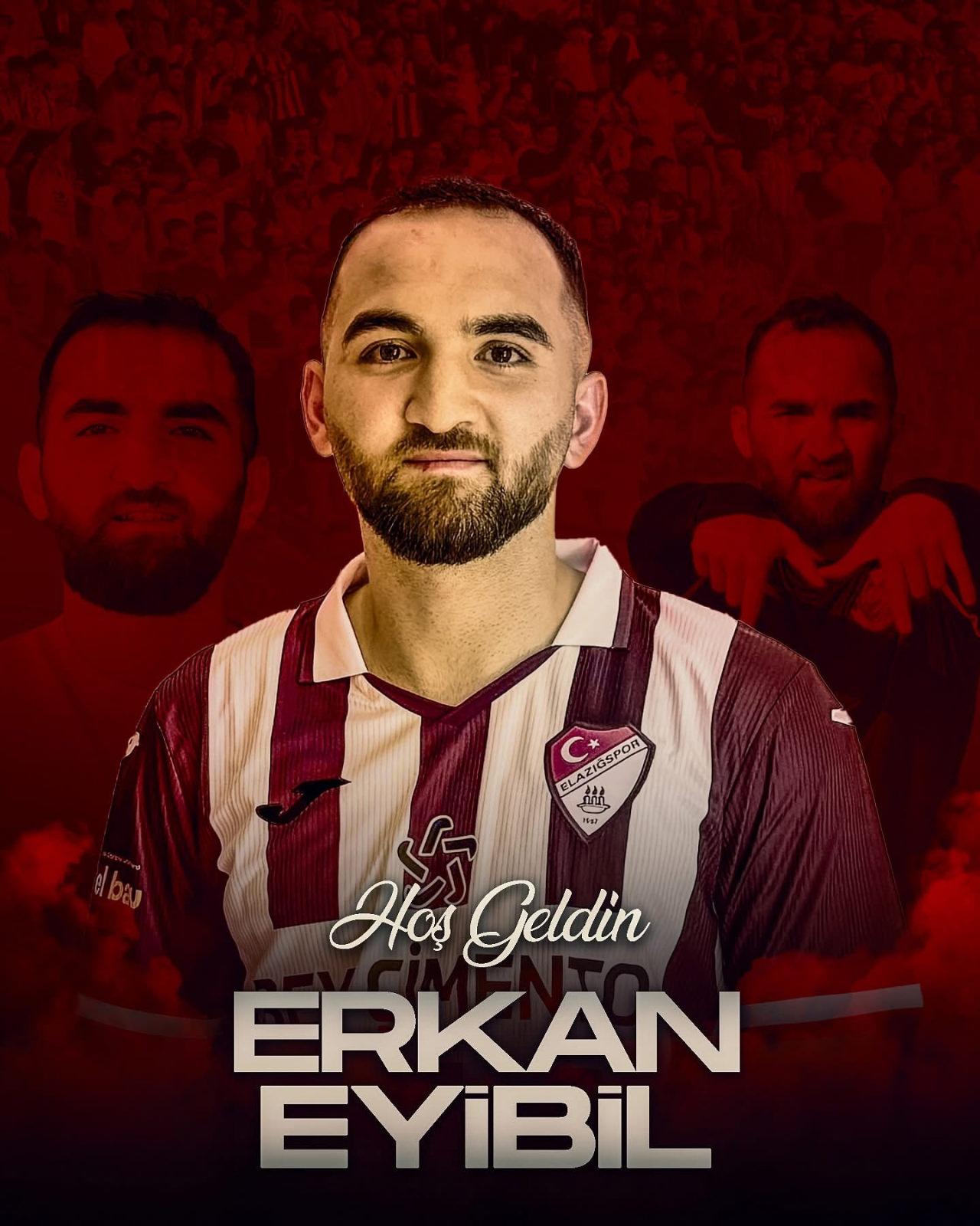 Elazığspor, prensip anlaşmasına vardığı ve Elazığ'a davet ettiği Serik Belediyespor'un 10 numarası Erkan Eyibil'le sözleşme imzaladı.