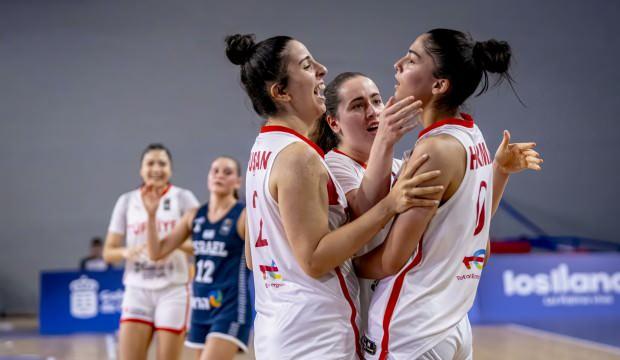 Kız Milli Basketbol Takımı, Avrupa Şampiyonası'nı &uuml;&ccedil;&uuml;nc&uuml; tamamladı