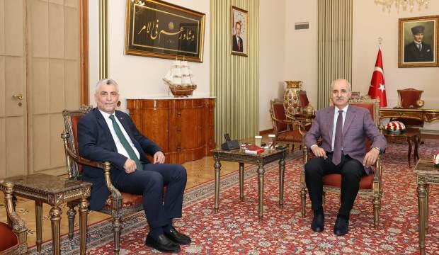 Numan Kurtulmuş, Bakan Bolat'ı kabul etti