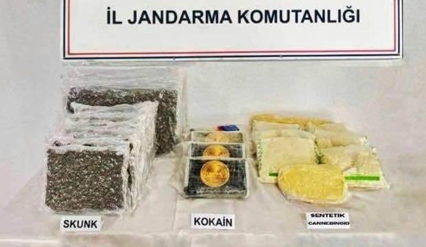Piyasa değeri 100 milyon lira olan uyuşturucu ele geçirildi