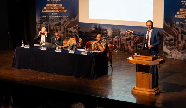 Savaş sonrası toplumlarda uluslararası hukukun rolü Boğaziçi Üniversitesi'nde tartışıldı