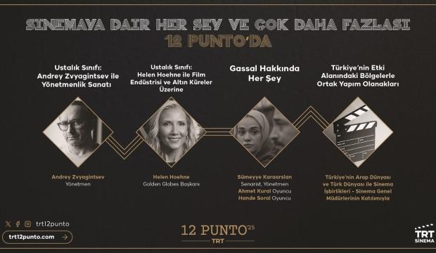 Sinemaya dair her şey 12 Punto 2025'te