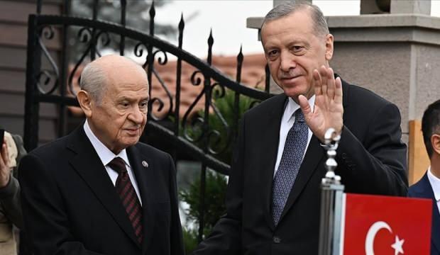 Cumhurbaşkanı Erdoğan, Bahçeli ve Buldan ile görüştü