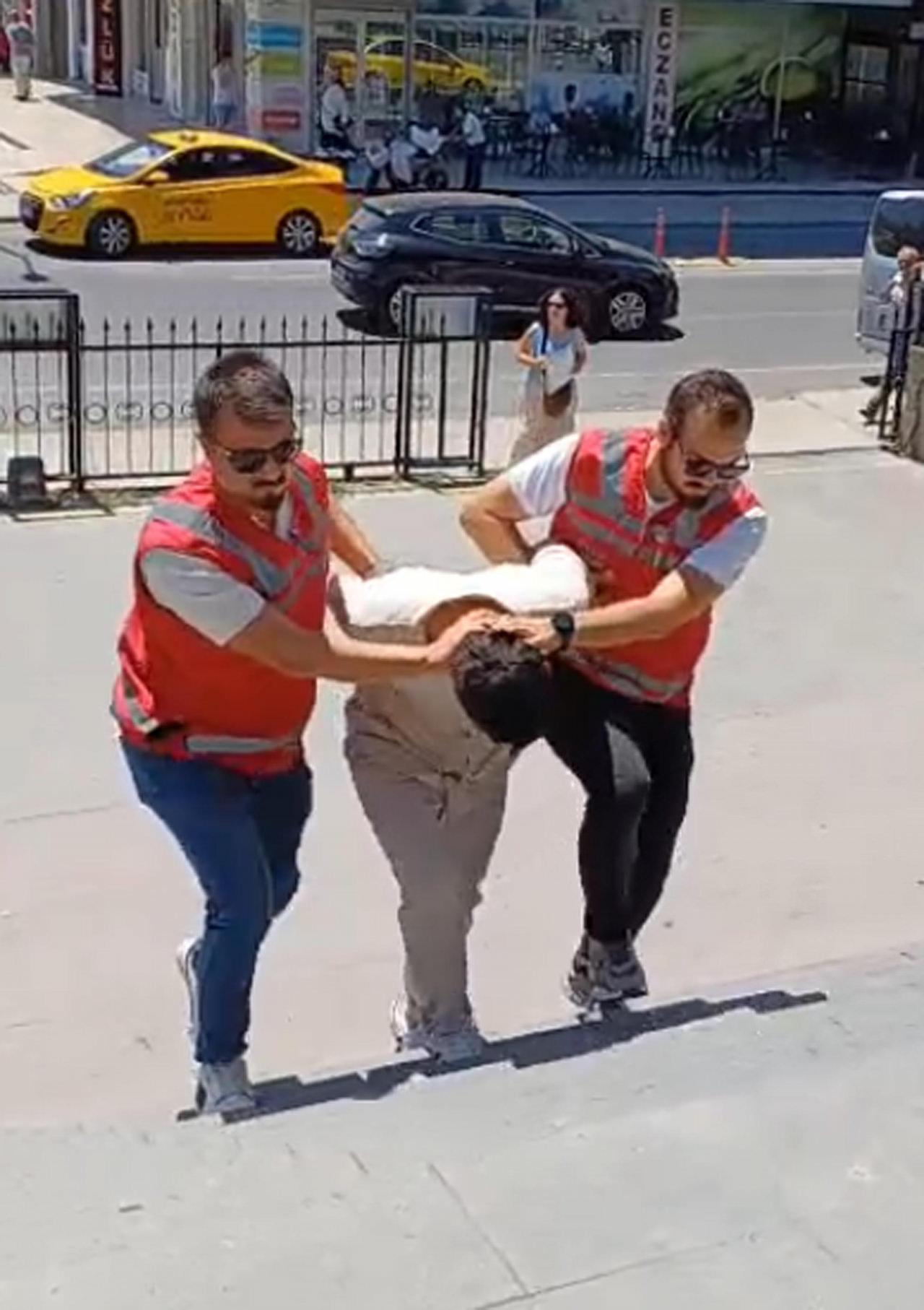 Paylaşımı yapan şahıs, kimlik tespitinin ardından yakalandı. 