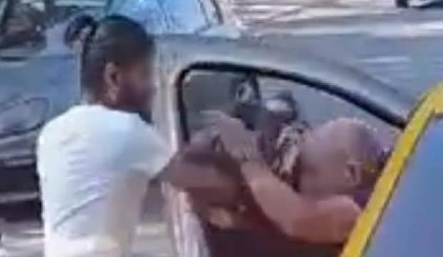 Yolu boks ringine dönüştüren sürücüler serbest
