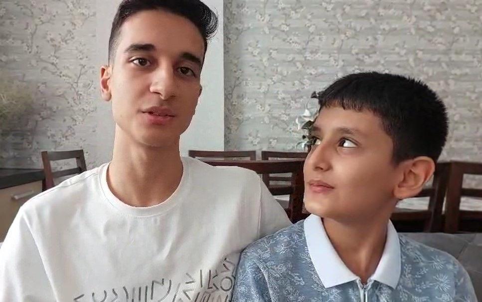 Ahmet Eren Özyurtseven ve kardeşi Kerim Özyurtseven