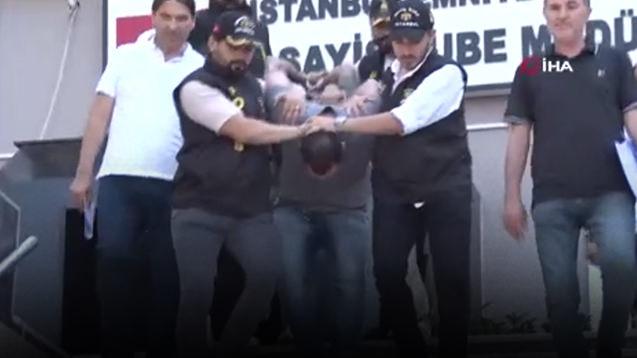 Gözaltına alınan polis memuru İ.U.U.