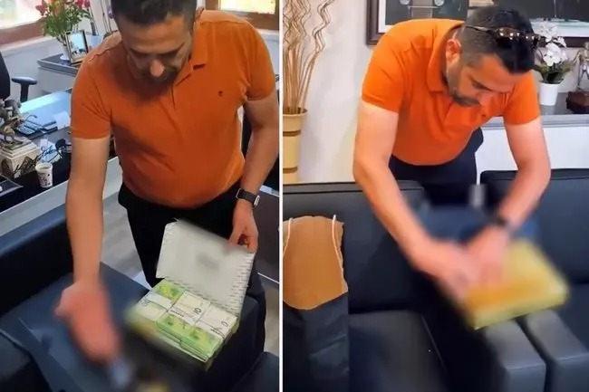 Baklava kutusunda rüşvet alan Engin Tüter