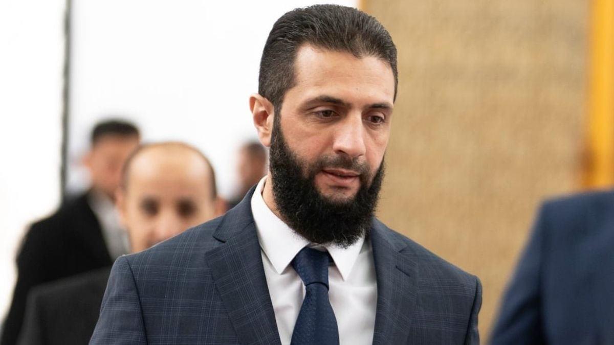 Suriye Geçiş Dönemi Başkanı Ahmed Şara