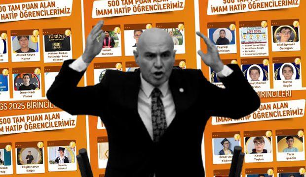 İYİ Parti'li Çömez'den imam hatip provokasyonu! LGS birincileri üzerinden yalan attı