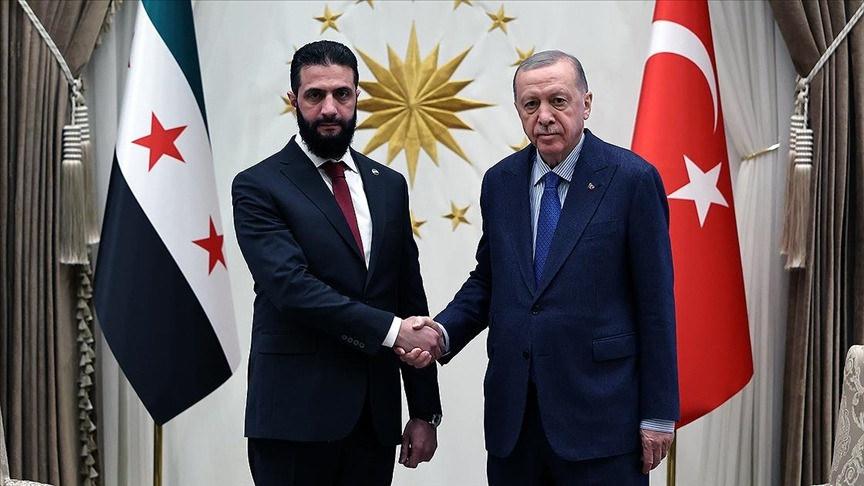 Cumhurbaşkanı Erdoğan ve Şara