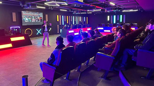 Gaziantep'te e-spor coşkusu yaşandı.