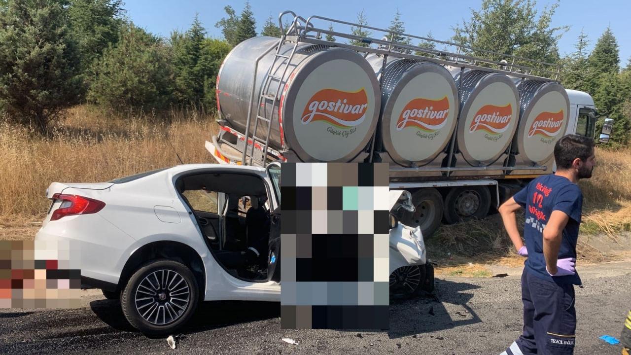 Kazada 4 kişi hayatını kaybetti. 