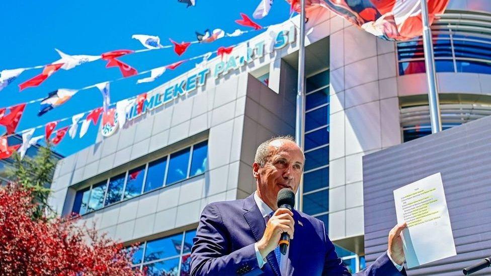 Memleket Partisi Kurucu Genel Başkanı Muharrem İnce