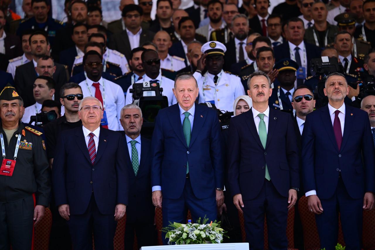 Programda Milli Savunma Bakanı Yaşar Güler ve Cumhurbaşkanlığı Savunma Sanayii Başkanı Haluk Görgün de yer aldı.